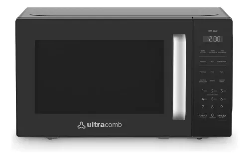 Microondas 20Lts 700W Negro Pantalla Táctil 10 Niveles de Potencia - ULTRACOMB (HM8020)  1003210