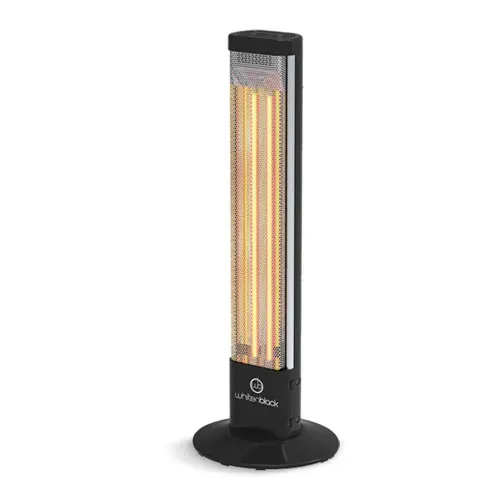 Estufa de Cuarzo 600/1200W Vertical Infrarrojo Doble Resistencia - WHITENBLACK (WBCVWB04)  1003043