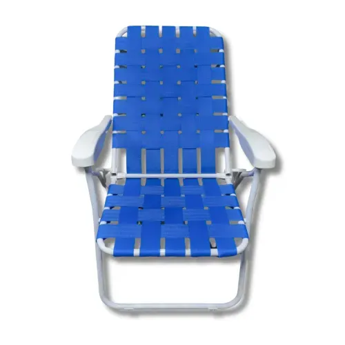 Reposera Caño 7/8 Plegable 5 Posiciones con Cinta y Apoyabrazos Protección UV - RICASS (10009)    1002693