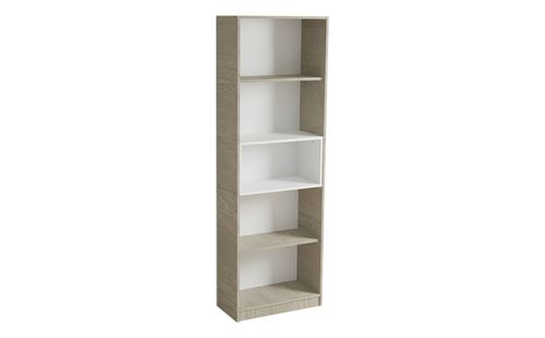 BIBLIOTECA FULL - NEBRASKA GRIS / BLANCO - MOSCONI (81070)  1002309
