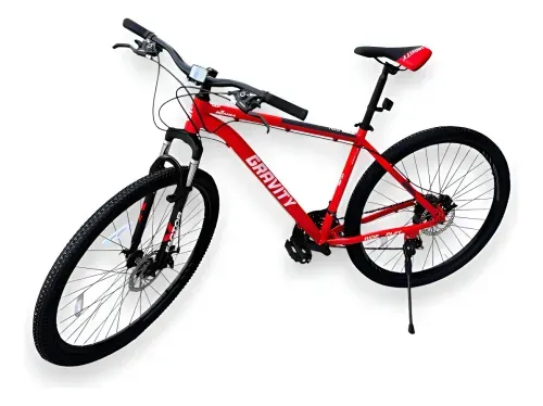 Bicicleta Rodado 29 Bemba 21V Acero Talle M/L Rojo - GRAVITY (GR-BMGRBR19-075)   1002149