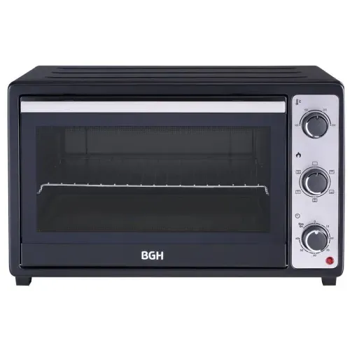 Horno Eléctrico 55Lts 2000W Duo Doble Grill Convección Antiadherente c/ Luz Interior - BGH (BHE55M25I)  1003027
