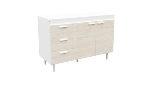 BAJO MESADA 120 - MEL. BLANCO / VENEZIA (SIN BACHA) MOSCONI 10244 - 1001443