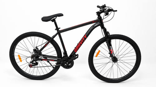 Bicicleta Rodado 29 Glock 21V Aluminio Talle M/L Gris y Rojo - GRAVITY (GR-BMGGGR19-123)  1002834