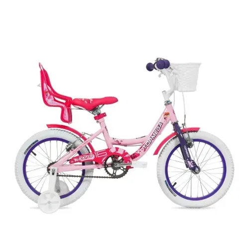 Bicicleta Rodado 16 Nena Vickfly Acero Rosado y Violeta - TOPMEGA (1012081)  1002521