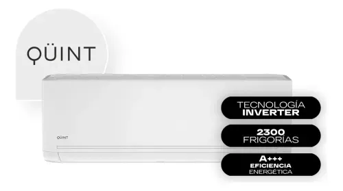 Aire Acondicionado Split 2300W Inverter Frío Calor - QÜINT (QTAAS-2300FC-INV)  1003611