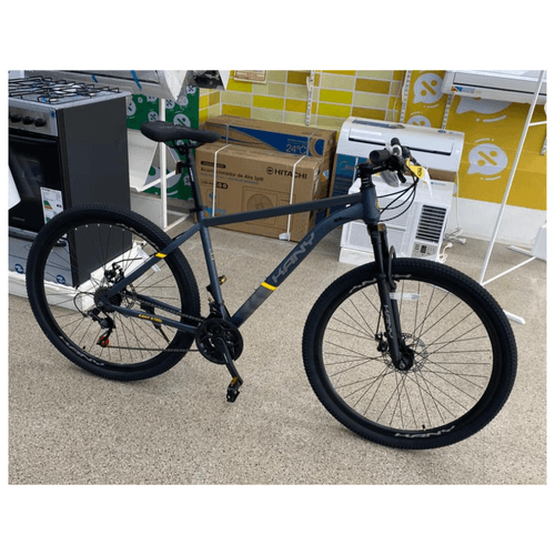 Bicicleta Rodado 29 21V Acero Talle L Frenos a Disco Color Gris - KANY (BK-SF2904 LG)  1003065