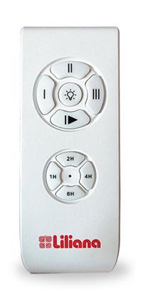 Ventilador de Techo con Luz Led 80W Wengue-Haya 285rpm Aspas de Madera Control Remoto - LILIANA (VTHM315R)-2