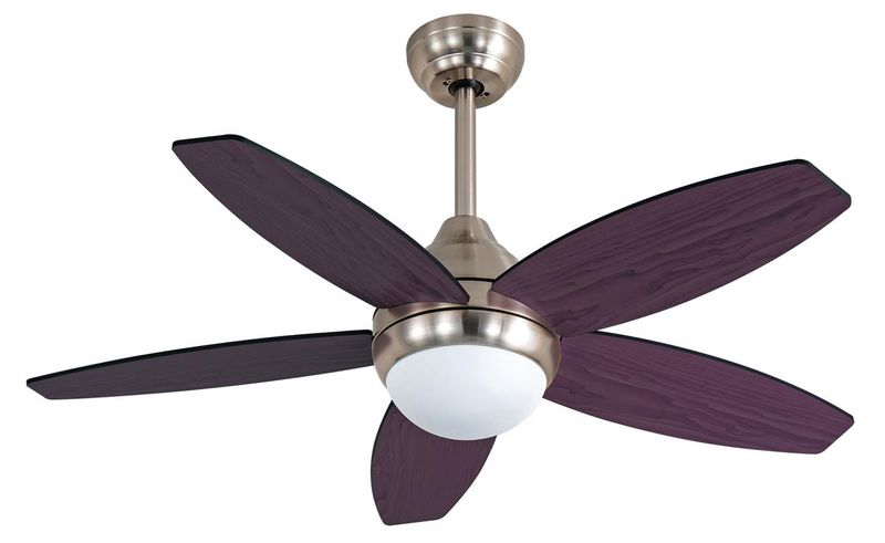 Ventilador de Techo con Luz Led 80W Wengue-Haya 285rpm Aspas de Madera Control Remoto - LILIANA (VTHM315R)-3