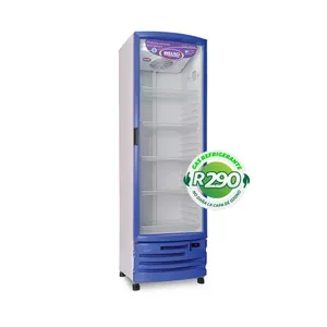 Exhibidora Vertical 470Lts Blanca Indicador de Temperatura - INELRO (MT-17R290)   998796 L