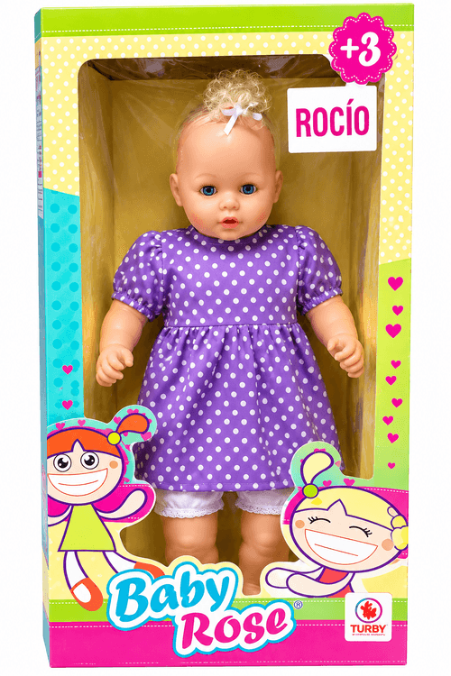 Muñeca Rocio en Caja TURBYTOY (11015)-6699