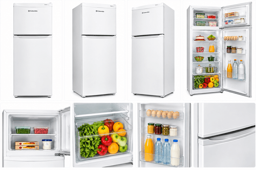 Heladera con Freezer 414Lts Blanca Puertas Reversibles - COLUMBIA (CHD 43/10)   1003311